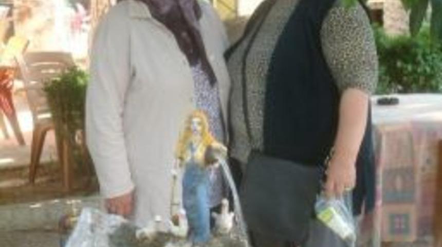 Kızılkeçili’deki Sarıkız Heykeli İlgi Gördü