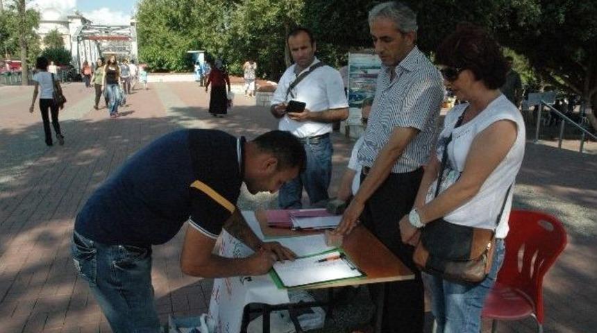 Baz İstasyonuna Hayır, İmza Kampanyası