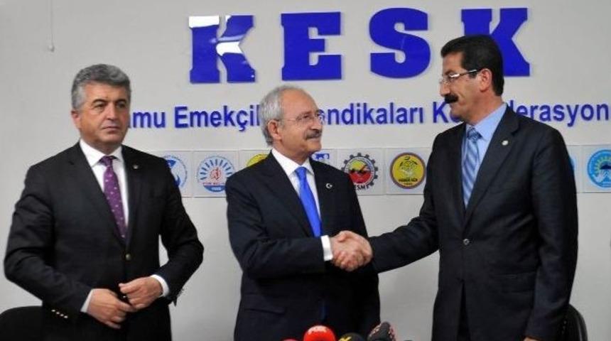 Kılı&ccedil;daroğlu, Kesk&rsquo;i Ziyaret Etti