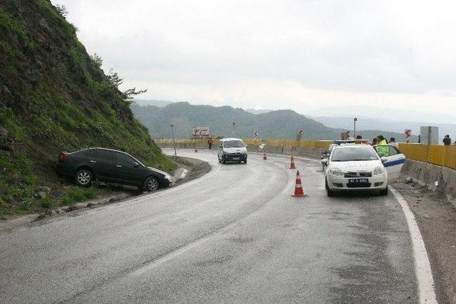 Bolu Dağında 3 Ayrı Kaza 1 Yaralı 3