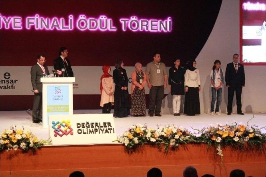 Değer Olimpiyatı &Ouml;d&uuml;l T&ouml;reni