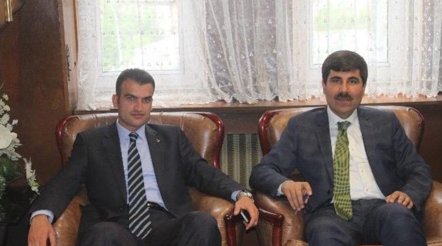 Hizan Kaymakamı İnci&rsquo;den Başkan Asya&rsquo;ya Ziyaret