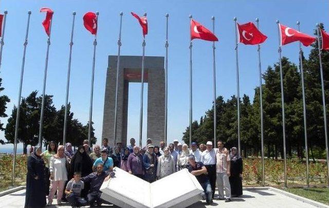 Afyonkarahisar’daki Şehit Ailesi Ve Gaziler Bursa İle Çanakkale’yi Gezdi