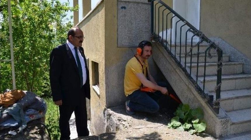 Kargı Belediyesi Ka&ccedil;ak Suların Tespiti İ&ccedil;in &Ccedil;alışma Başlattı