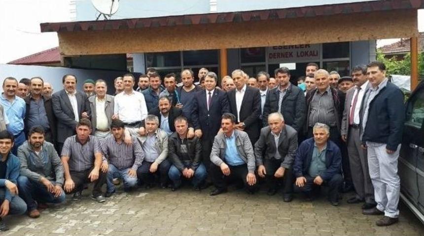 Milletvekili &Uuml;st&uuml;n, Hafta Sonu G&uuml;m&uuml;şhane Derneklerini Ziyaret Etti