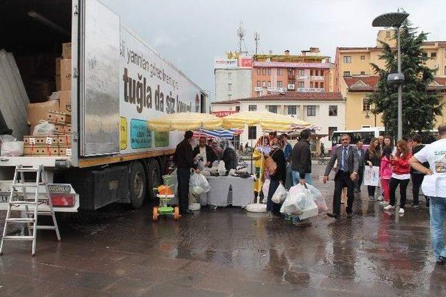 L&ouml;sev&rsquo;in &lsquo;iyilik Tır&rsquo;ı&rsquo; Kastamonu&rsquo;da 1
