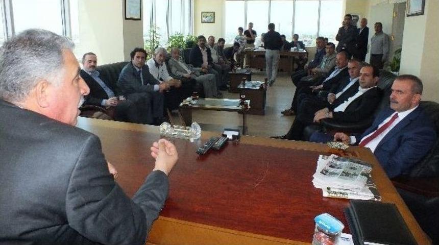 Ak Parti Milletvekillerinden Alpaslan'a Ziyaret