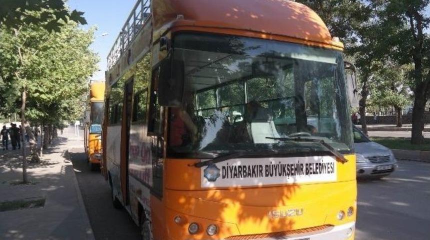 Diyarbakır&rsquo;da Gezi Otob&uuml;sleri Hizmete Girdi