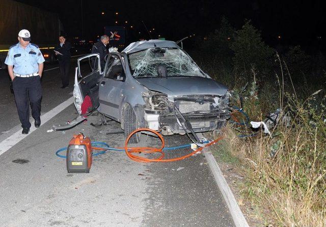 Bursa'da Trafik Kazası: 1 Ölü, 3 Yaralı