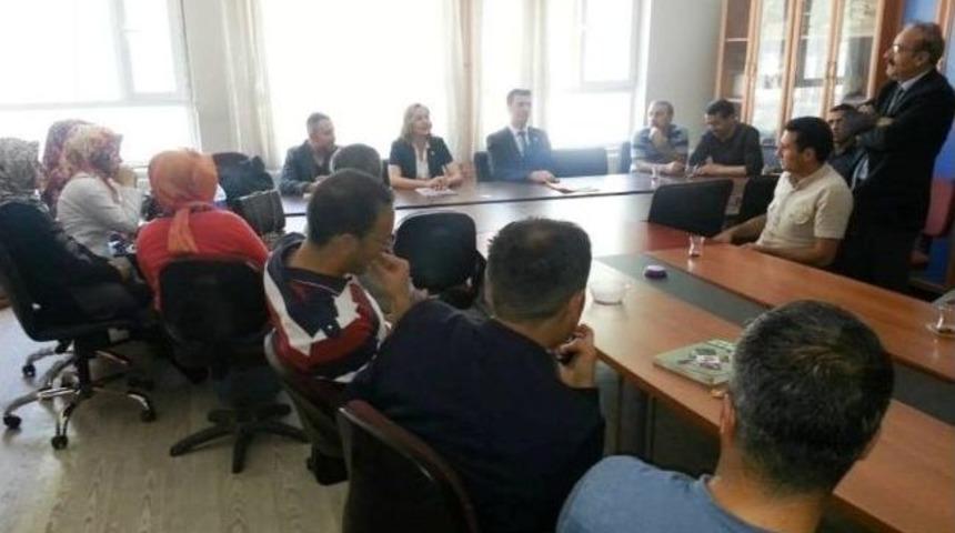 Anadolu Eğitim Sendikası Heyetinin Van Ziyareti