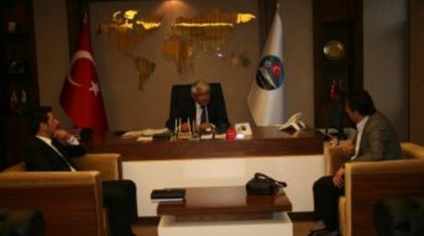 İha&rsquo;dan Kars Belediye Başkanına Ziyaret