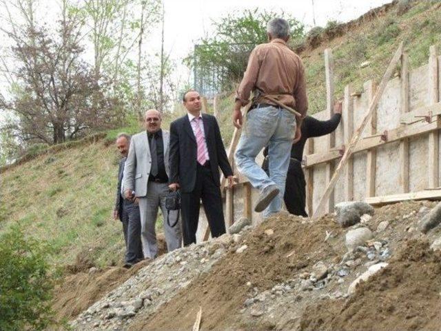 Kaymakam Coşğun Çalışmaları Yerinde İnceledi 1