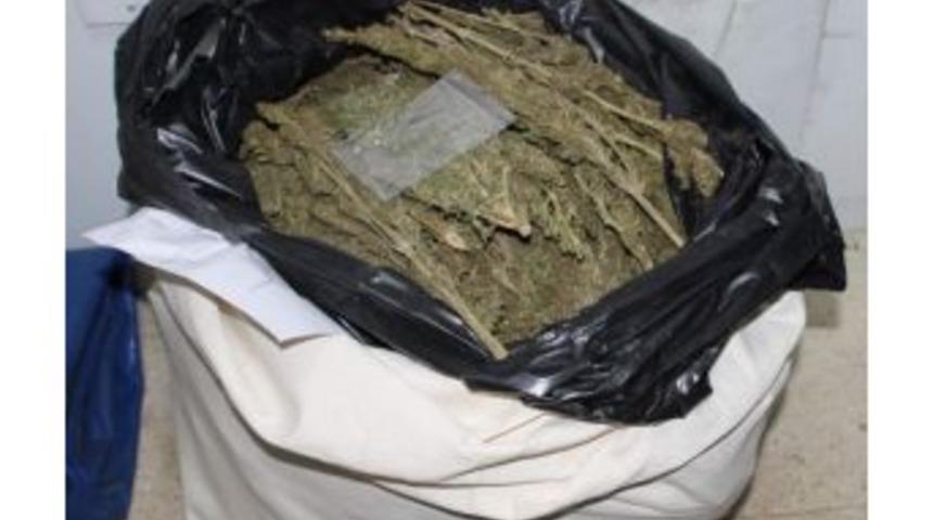 13 Kilo Esrar Ele Ge&ccedil;irildi
