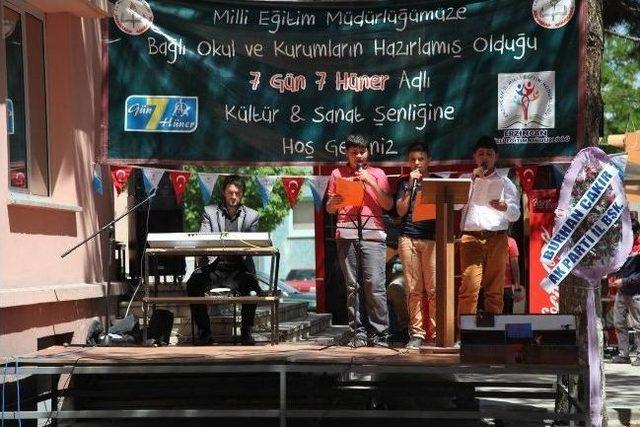 Erzincan’da 7 Gün 7 Hüner Kültür Sanat Şenlikleri Başladı 1