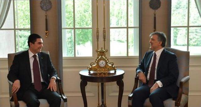 Türkmenistan Devlet Başkanı Berdimuhamedov Çankaya Köşkü nde 1