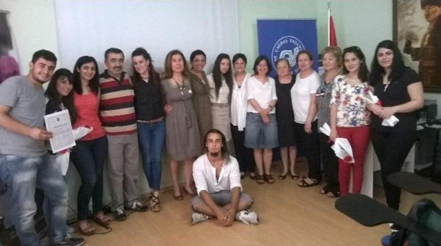 &Ccedil;ydd Mersin Şubesi, 76 &Ouml;ğrencisini Mezun Etti