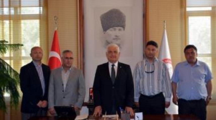 Turist Rehberlerinden Başkan G&uuml;r&uuml;n&rsquo;e Ziyaret