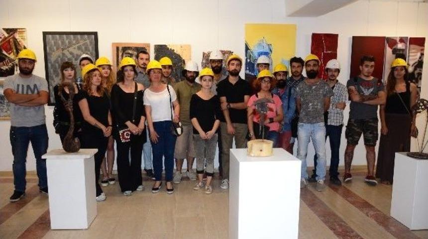 G&uuml;zel Sanatlar Fak&uuml;ltesi &Ouml;ğrencilerinden &ldquo;soma İle El Ele&rdquo; Sergisi
