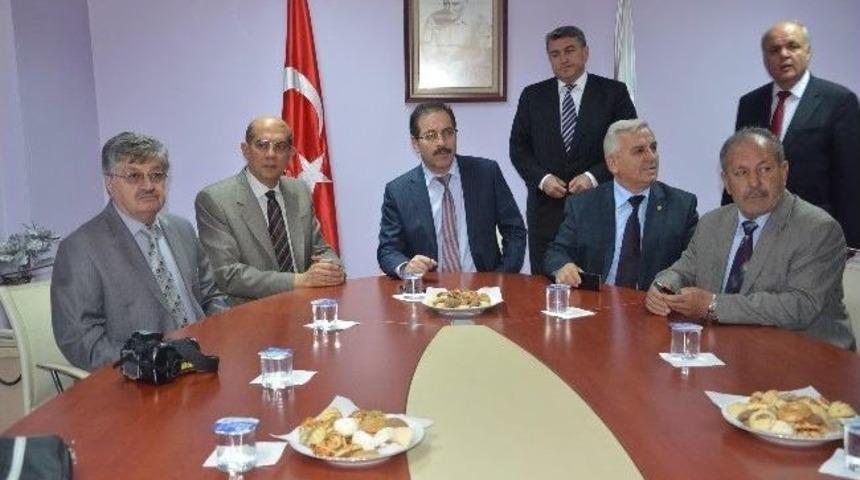 Teskomb Merkez Birliği Başkanı Akg&uuml;l Soma&rsquo;da