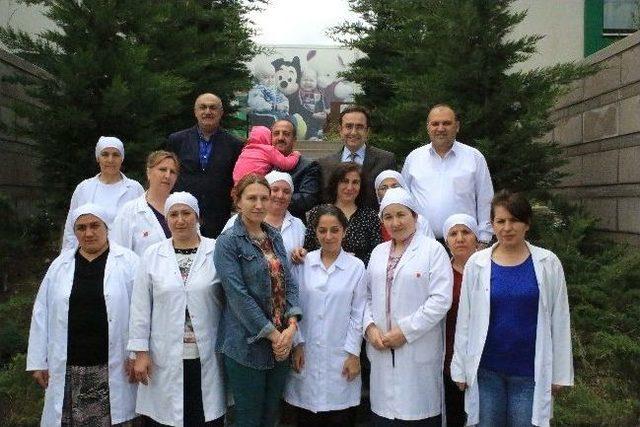 Başkan Duruay L&ouml;semili &Ccedil;ocuklar K&ouml;y&uuml; n&uuml; Ziyaret Etti 1