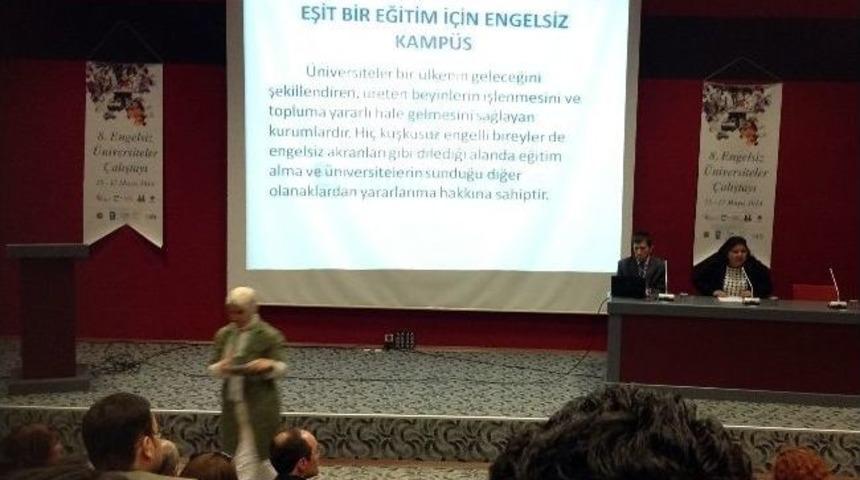 Ar&uuml;, 8. Engelsiz &Uuml;niversiteler &Ccedil;alıştayı&rsquo;na Katıldı