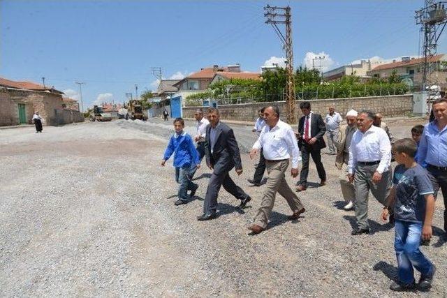 Ağırnas Bölgesinde Yol Ve Asfalt Çalışması