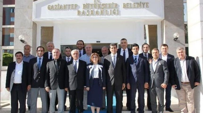 Gaib'ten, Başkan Şahin&rsquo;e Ziyaret