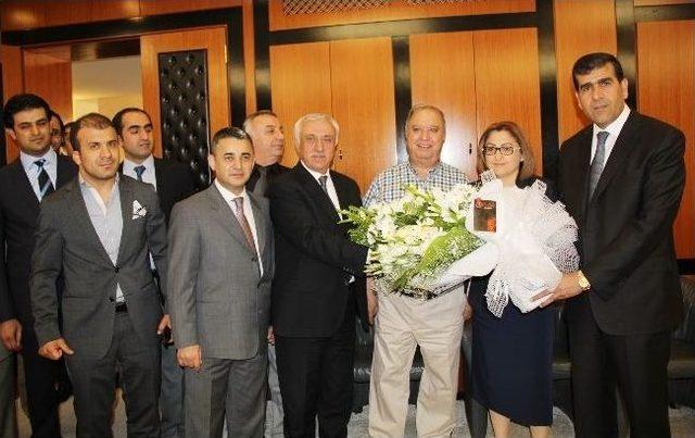 Gaib ten, Başkan Şahin&rsquo;e Ziyaret 1