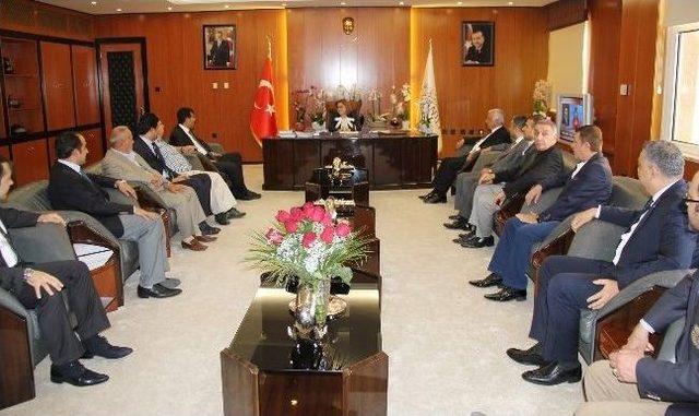 Gaib ten, Başkan Şahin&rsquo;e Ziyaret 2