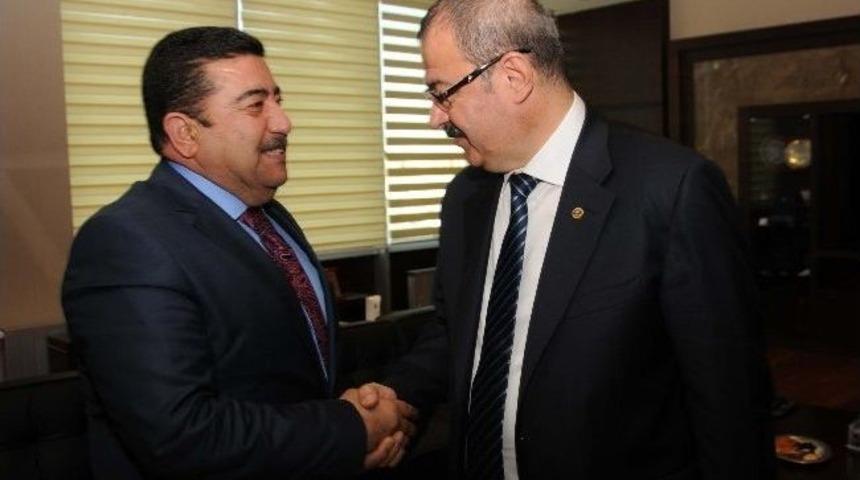 Gaziantep B&uuml;y&uuml;kşehir Belediyespor Yeni Başkanının Gso Ziyareti