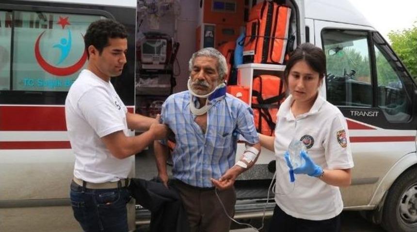 Milas'ta Trafik Kazası: 2 Yaralı