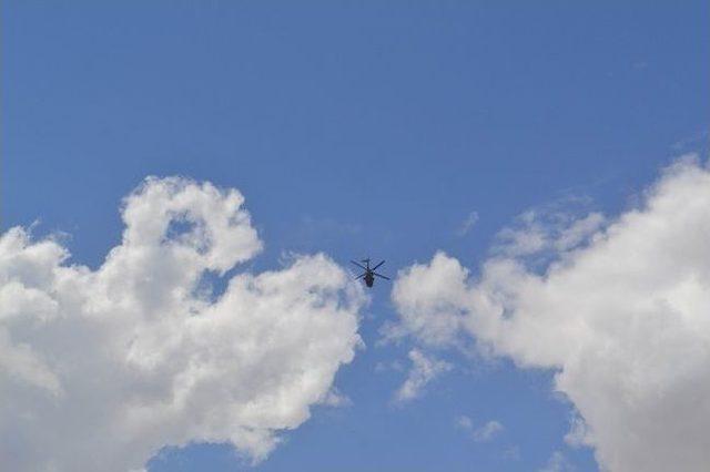 Sınır Hattındaki Şanlıurfa’da Askeri Helikopter Hareketliliği