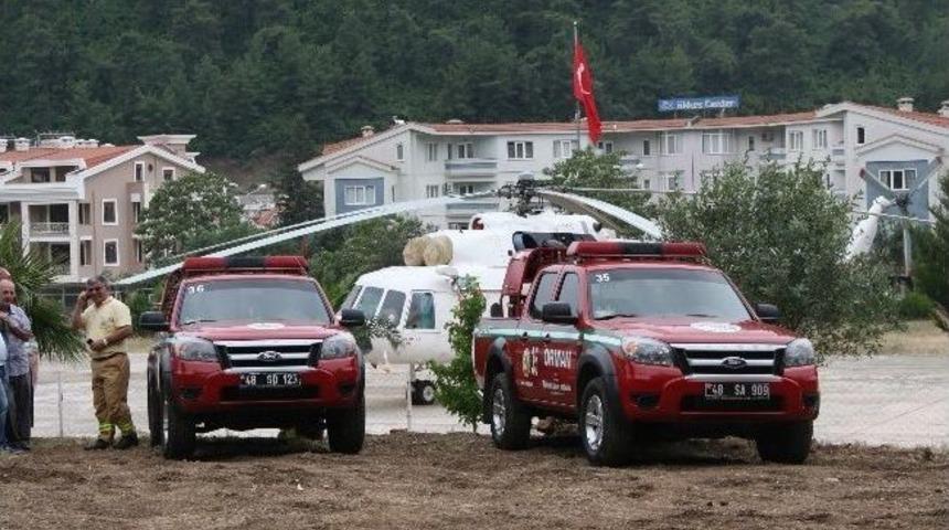 Marmaris&rsquo;te Yangına Riskli D&ouml;nem Başladı