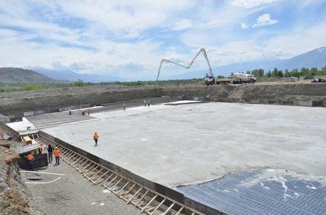 Erdoğan B&uuml;y&uuml;kkasap Kongre Ve K&uuml;lt&uuml;r Merkezinin Temeli Atıldı 2