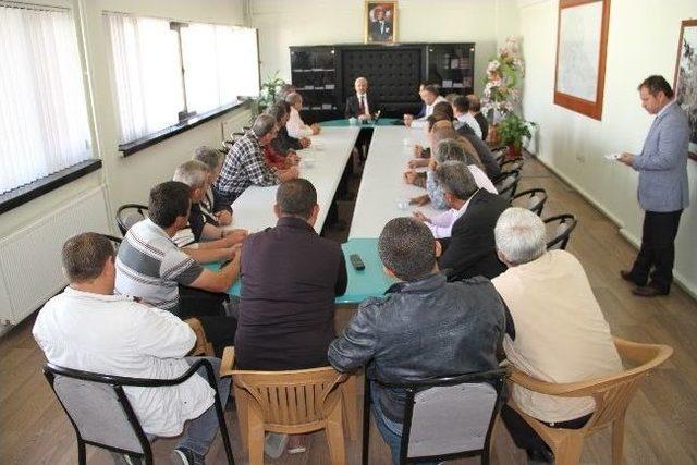 Belediye Eski Personellerinden Başkan Başsoy&rsquo;a Ziyaret 2