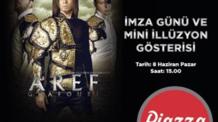 İll&uuml;zyonist Aref Samsun Piazza&rsquo;da