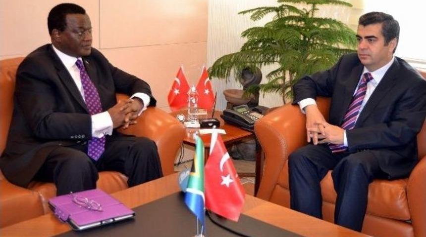 Güney Afrika Cumhuriyeti Ankara Büyükelçisinden Vali Düzgün'e Ziyaret