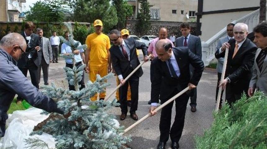 Ormancılar Valilik Bah&ccedil;esine 175. Yıl Fidanı Dikti
