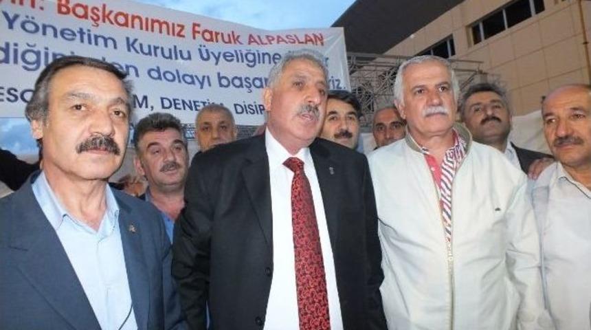 Faruk Alpaslan&rsquo;a Coşkulu Karşılama