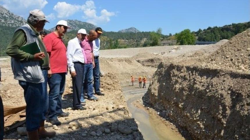 Antalya İ&ccedil;mesuyu İnşaatı Devam Ediyor