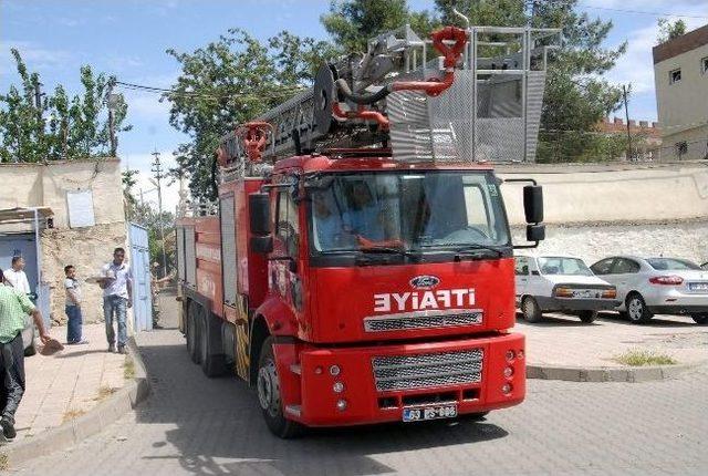 Siverek Cezaevinde &Ccedil;ıkan Yangın Korkuttu 3