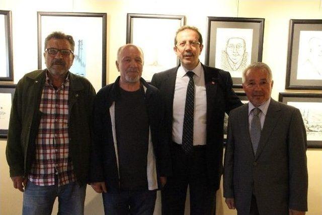 A&uuml;&rsquo;de &ldquo;&ouml;zg&uuml;n Basın Karikat&uuml;r Sergisi&rdquo; 1