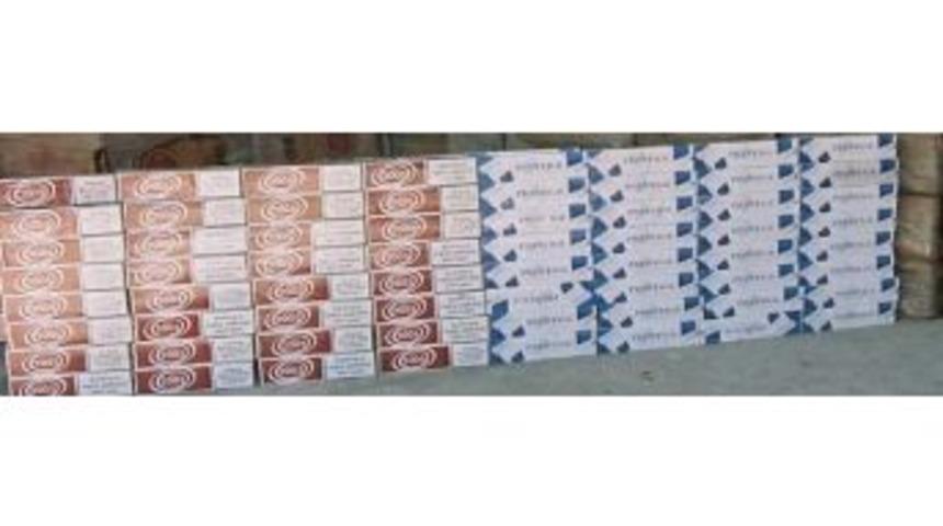 Kahramanmaraş'ta Ka&ccedil;ak Sigara Operasyonu