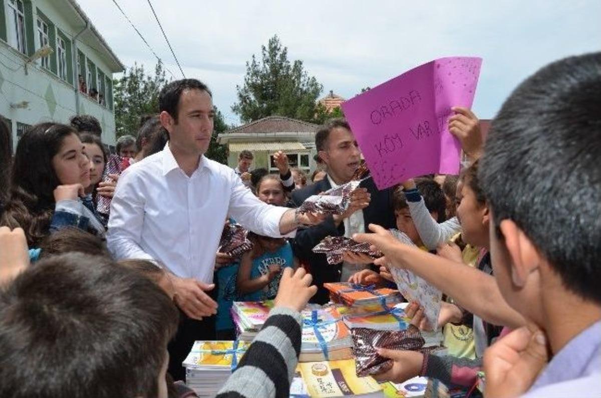 Lise &Ouml;ğrencilerinden İlkokul &Ouml;ğrencilerine Destek