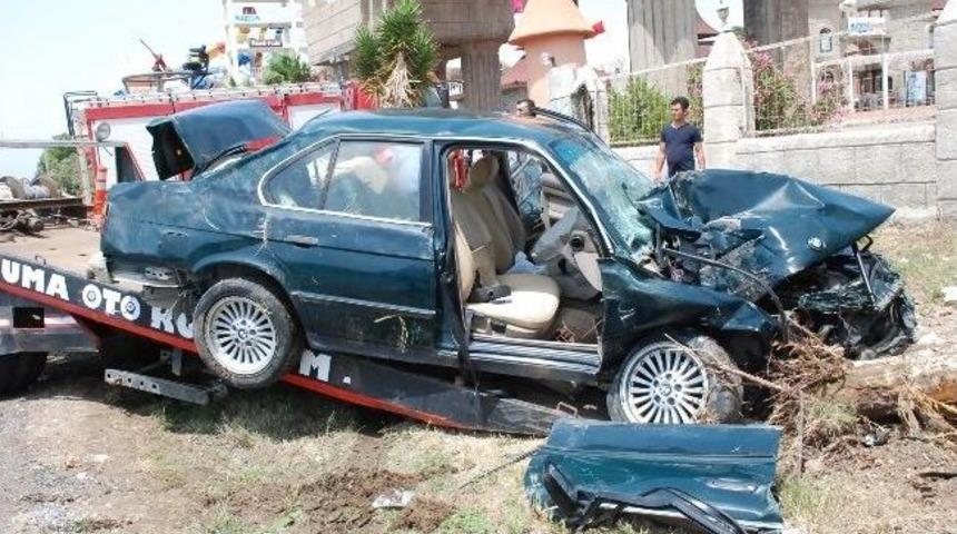 Didim&rsquo;de Trafik Kazası: 2 Yaralı