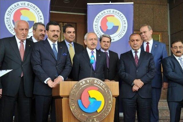 Kılı&ccedil;daroğlu&rsquo;ndan Tobb&rsquo;a Ziyaret 3