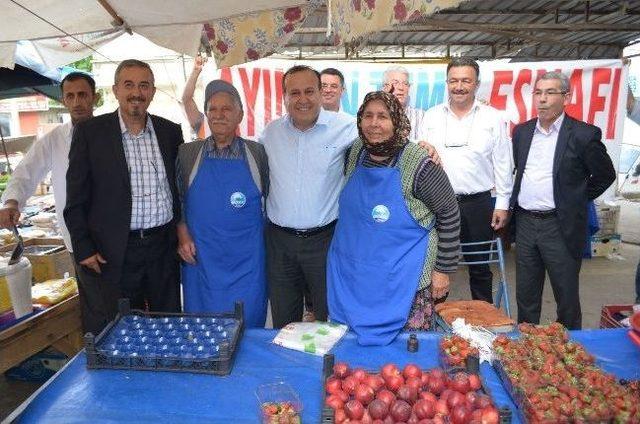 Söke Belediyesi, Ayın En Temiz Pazarcılarını Belirledi