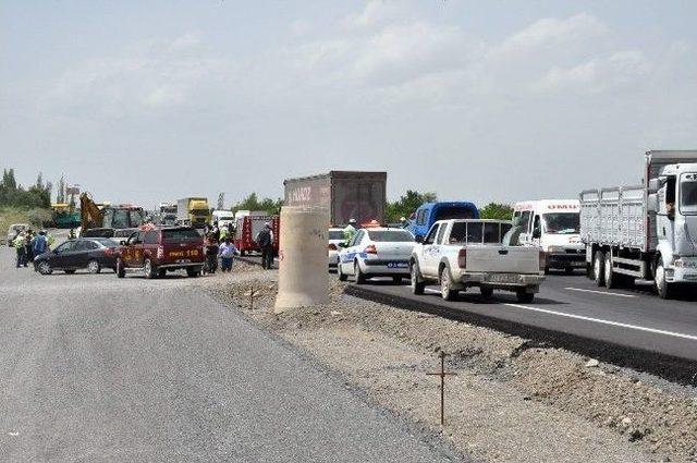 Akşehir'de Trafik Kazası: 1 Ölü