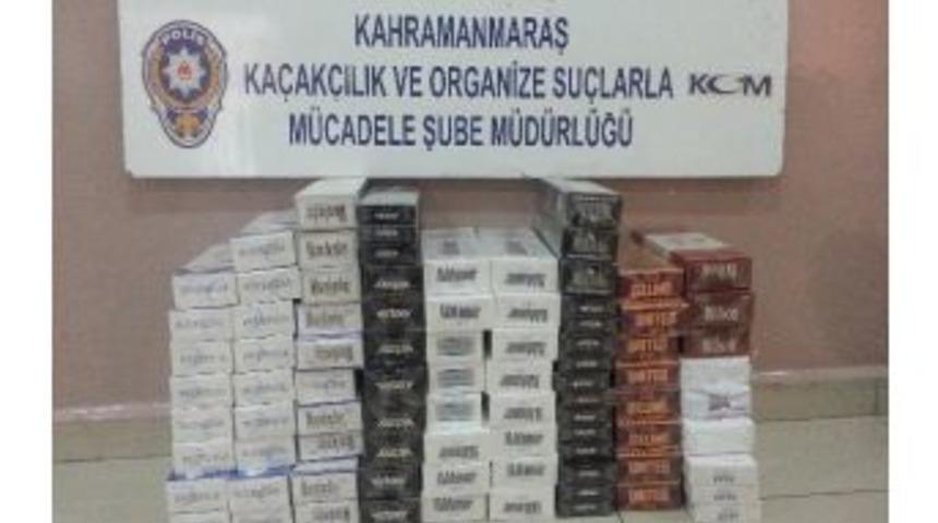 Kahramanmaraş&rsquo;ta Ka&ccedil;ak Sigara Operasyonu