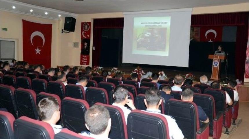 Emniyet Personeline Sigaranın Zararları Anlatıldı